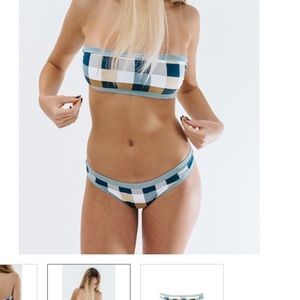 San lorenzo two toned bikini bottoms